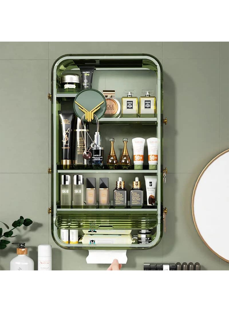 LIMOS Wall Hanging Makeup Storage Organizer Skincare for Bedroom Bathroom - Image 1