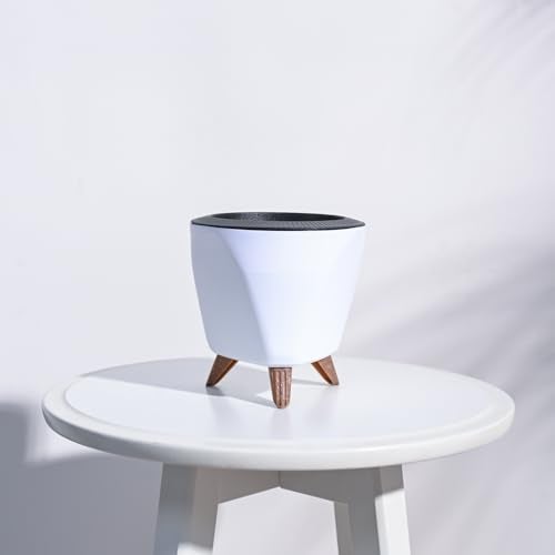 UGAOO Lagos Pot - White | Flower Pot for Indoor, Outdoor, Home, Garden - Image 1