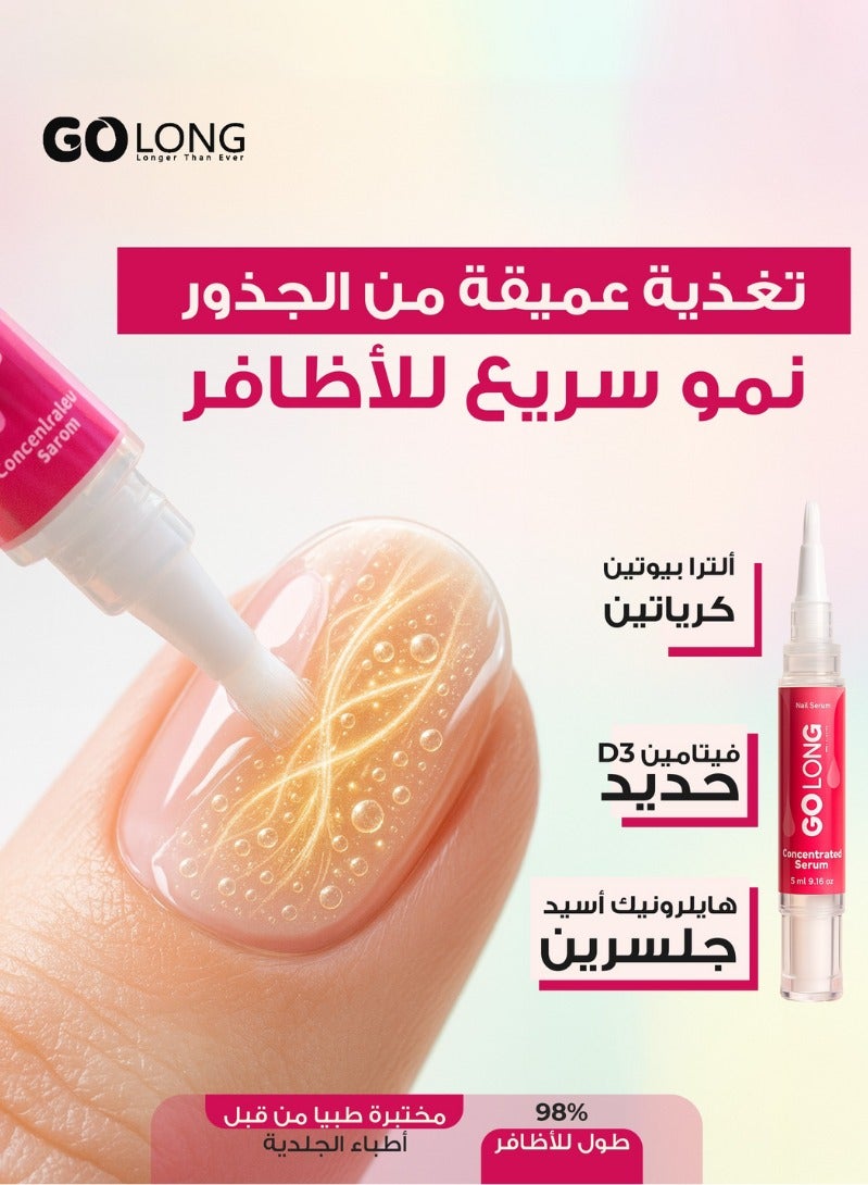Hair Daily Go Long Nail serum - Quick Nail Growth and Strength 5ml - Image 3