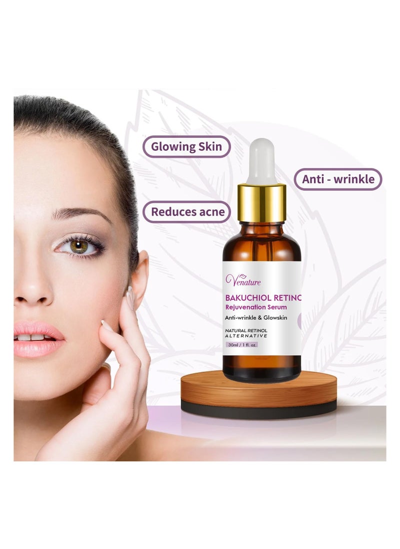 Ventura Venature bakuchiol retinol rejuvenation serum 30ml  - Image 4