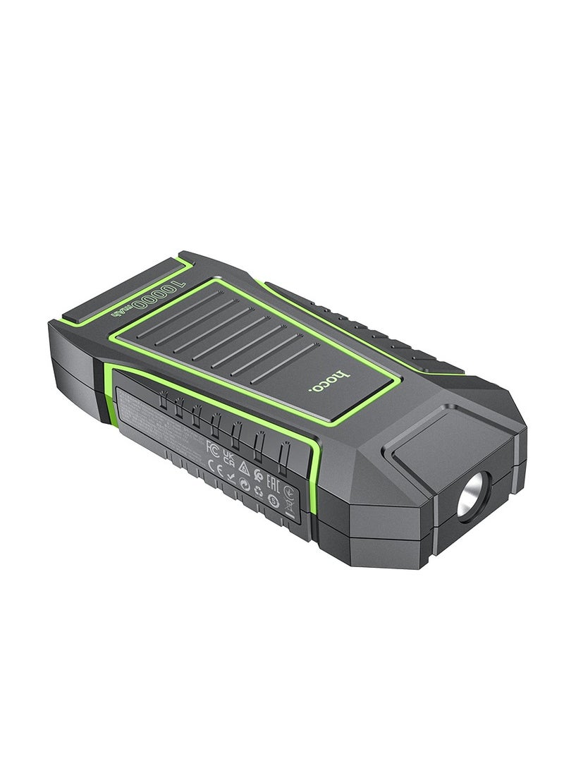 hoco. - QS1 Spring Car Emergency Start-Up Power Bank (10000mAh) – 12V Output, USB Charging, and Compact Design - Image 1