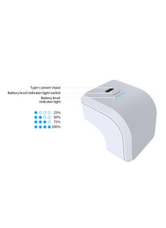 DOBE PS5 Controller Accessories Rechargeable Battery Pack, 1600mAh with LED Indicator, USB Type C Charger Cable, Fast Charging External Battery Pack for PS5  - Image 4