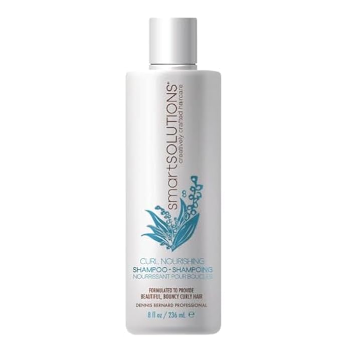 SMART SOLUTIONS Curl Nourishing Shampoo, 8oz | Defines Curls | Increases Shine | Revives Curls | Paraben-Free - Image 1