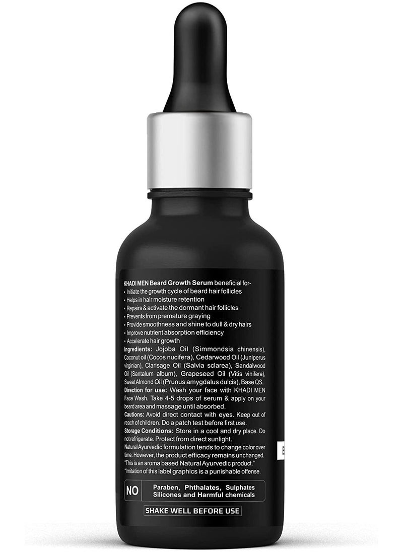 KHADI MEN Khadi Men Beard Growth Serum 30 Ml  - Image 3