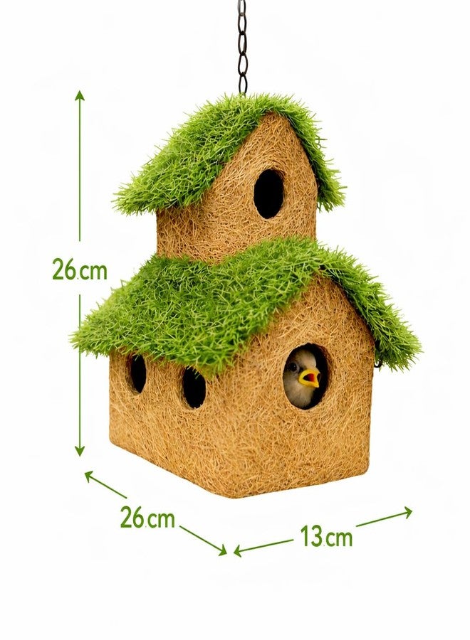 liveonce Triple Grass Bird Houses - Image 2