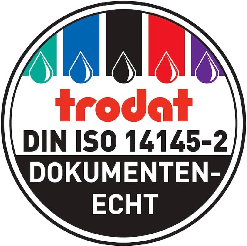 Trodat Replacement Ink Pads 6/4750 - Pack of 2 - Blue Ink - for the Printy 4750, 4760, 4750/L and 4755 - Image 3