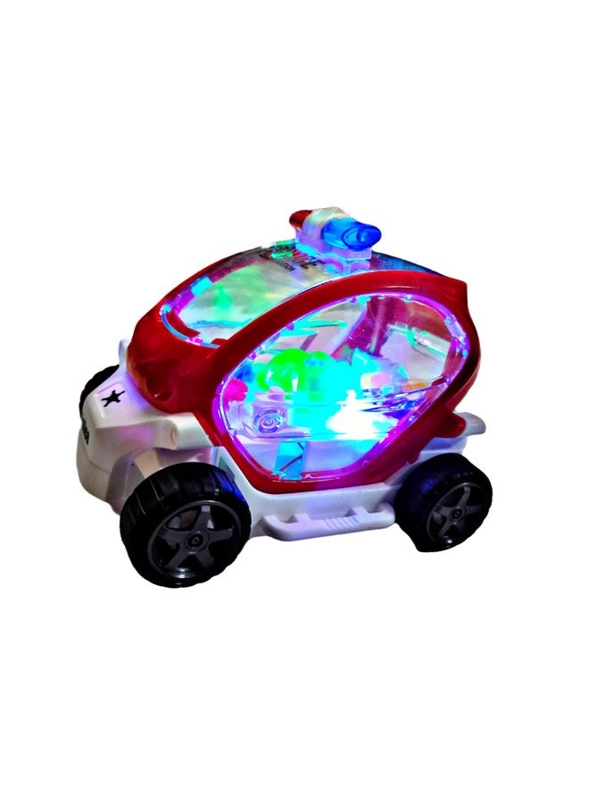 RUHANI Future 09 Musical Car 360-Degree Rotating Stunt Car Toy, with Flashing Light & Music with Colorful Lighting Toy- for Kids and Childrens(Multi Colour)