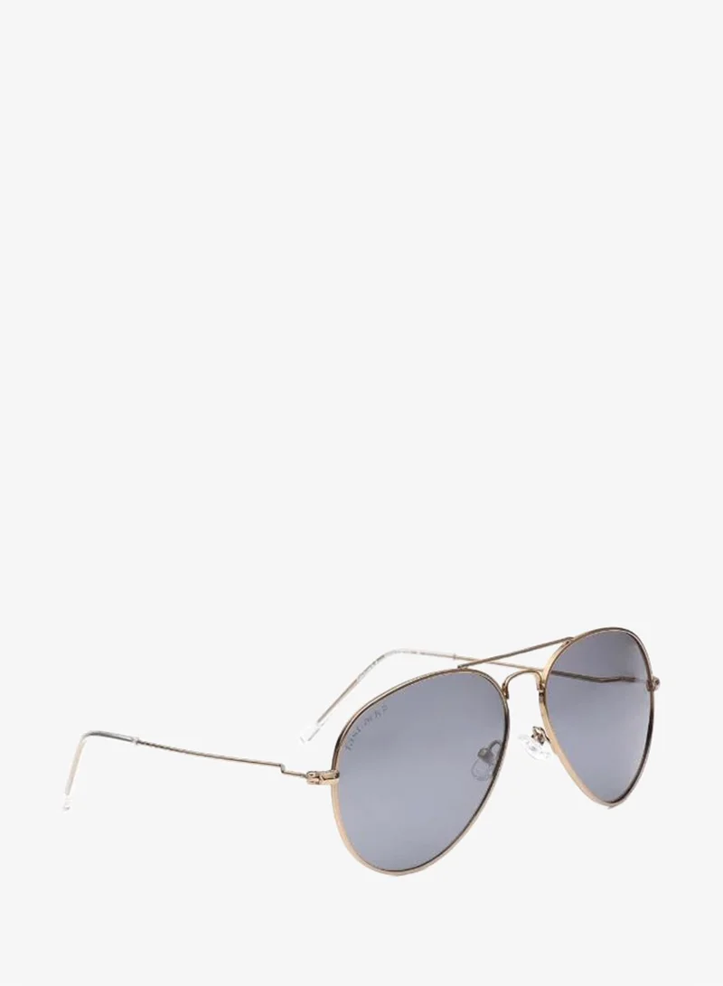 fastrack Polarized Sunglasses Gold Frame Green Mirror Lens 58mm  - M8040GR2PV