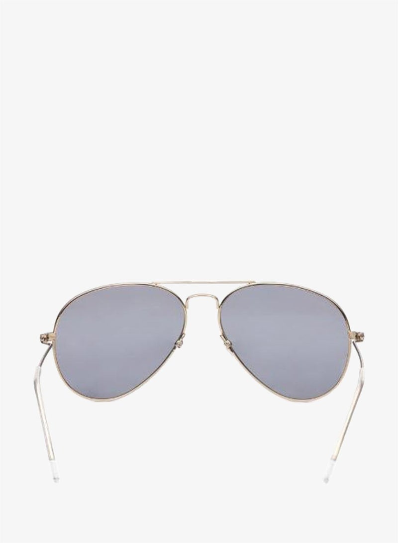 fastrack Polarized Sunglasses Gold Frame Green Mirror Lens 58mm  - M8040GR2PV - Image 4