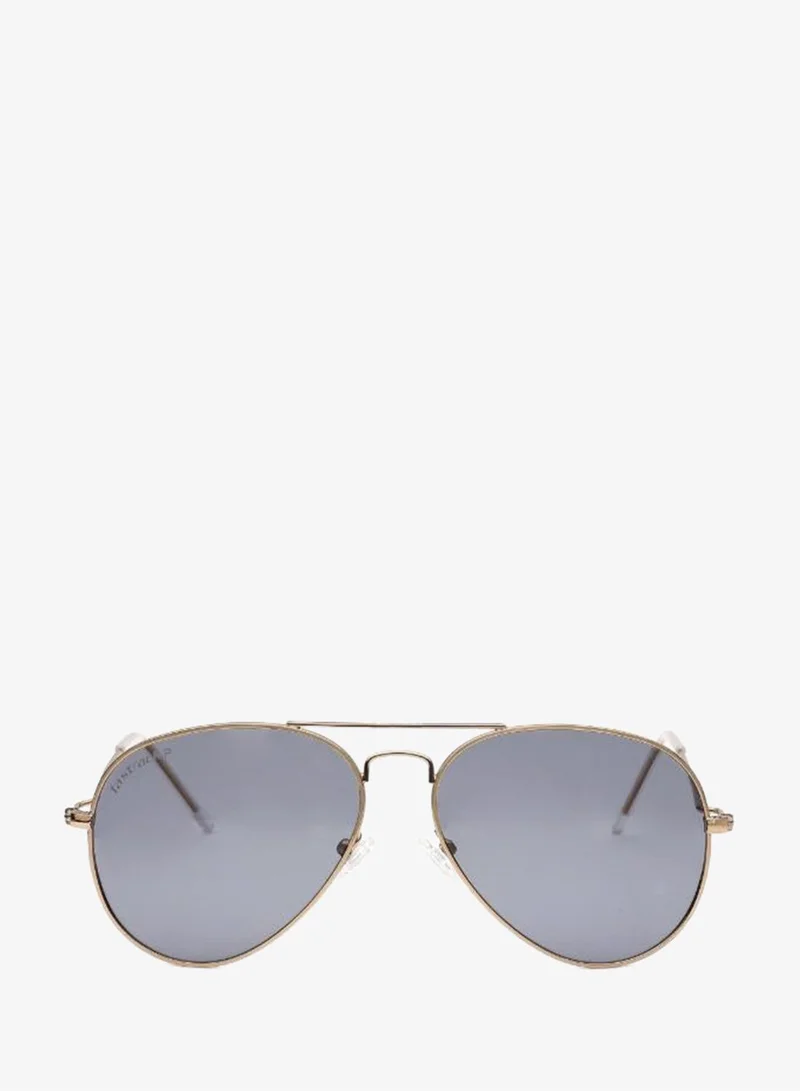 fastrack Polarized Sunglasses Gold Frame Green Mirror Lens 58mm  - M8040GR2PV