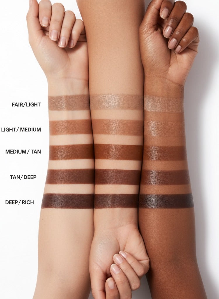 إلف عصا هالو جلو لتحديد الوجه – متوسط/تان – 10 مل – كونتور سائل مع أداة تطبيق مدمجة - Image 3