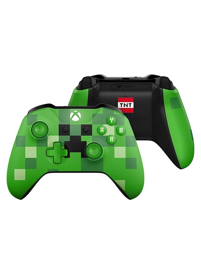 مايكروسوفت ذراع تحكم لجهاز إكس بوكس ون لاسلكي بتصميم كريبر من لعبة  Minecraft - Image 2