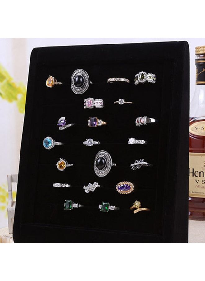 NIBEMINENT - Three-Dimensional Wooden Ring Display Rack - Image 1
