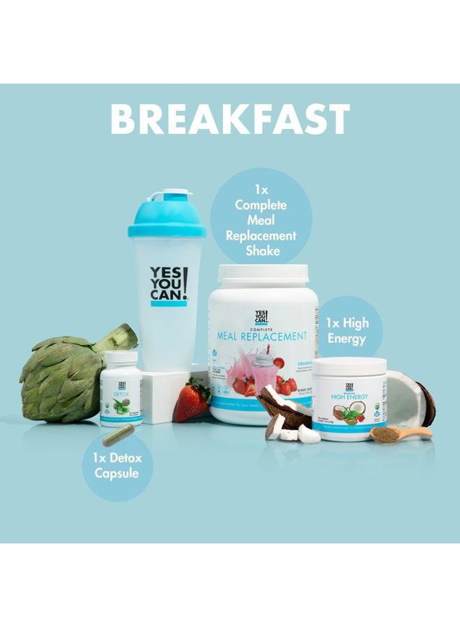 Yes You Can Detox Plus Kit - (Meal Replacement Vanilla, Aloe Vera Mango) - Image 4