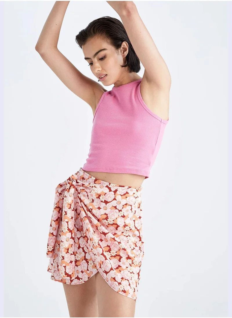 DeFacto Woman Comfort Fit Woven Skirt