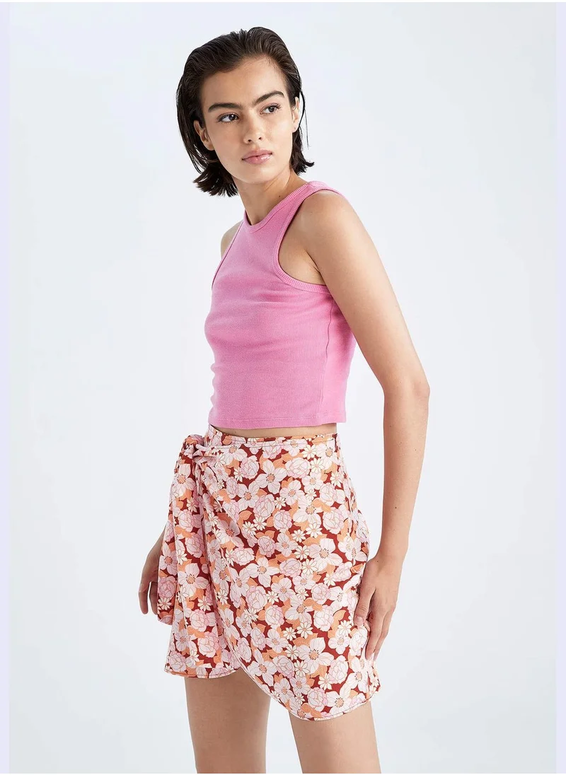 DeFacto Woman Comfort Fit Woven Skirt