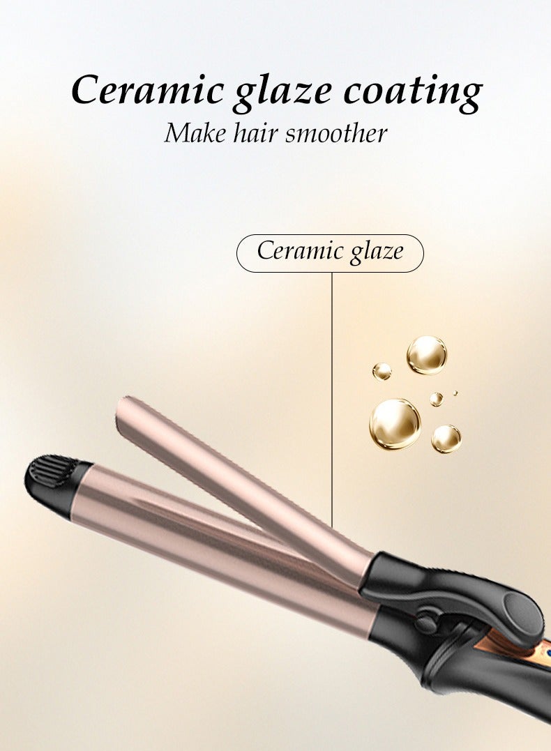 Professional Hair Curler 25mm ,Curling Iron Gold/Black - Image 3