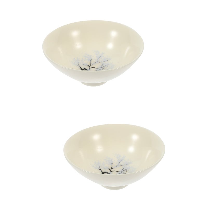2pcs Flower Ceramics Tea Cups Color Changing Tableware Allochroic Teacup Entertaining Tea Cup - Image 1