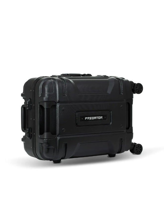Acer Predator Robust Luggage 22", Shock Resistant - Aluminium Alloy Body, TSA Lock, Multiple compartments, Silent Dual-row Wheels, Built -in Detachable Hanger,54L, Polycarbonate Exterior, Polyester Interior, Black - Image 5