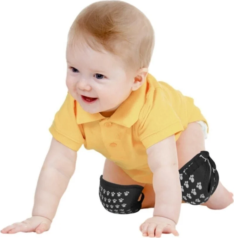 Sevi Bebe Black Supported Crawling Knee Pad