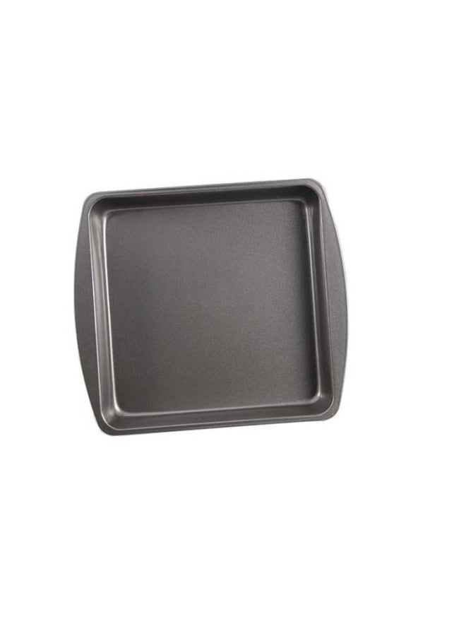 Double-Ear Deepened Square Non-Stick Baking Tray Baking Fish Pizza Dry Oven Baking Household Baking Mold-Specifications:Binaural Square Disc - Image 5