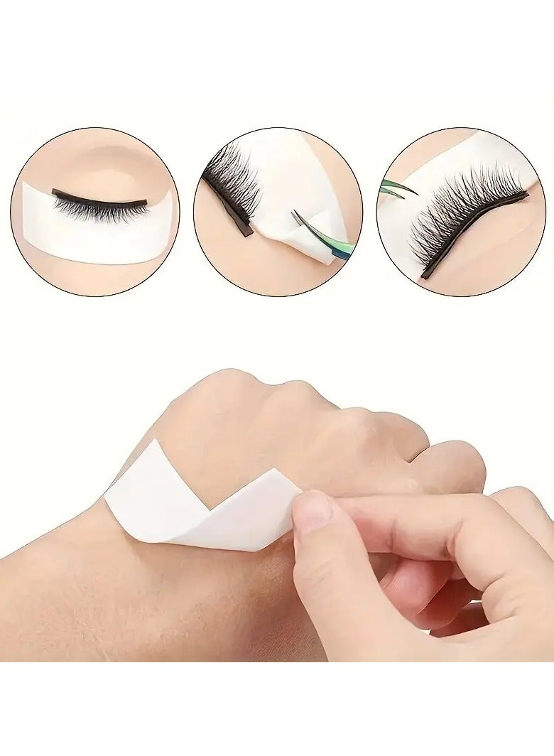 Rozino 110pcs/Roll Premium PE Foam Lash Pads - Soft, Gentle, and Reusable Eyelash Extension Isolation Stickers for Salon Use - Easy to Apply, Long-Lasting, and Hypoallergenic Grafting Patches - Image 2