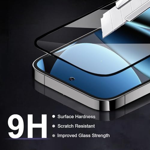 STP FEEL® Premium HD+ Tempered Glass Screen Protector Guard Compatible For Vivo X300 Pro 5G (Ultrasonic Fingerprint Working) (6.78 Inch, Pack of 2) Edge to Edge Coverage With Easy to installation kit - Image 2