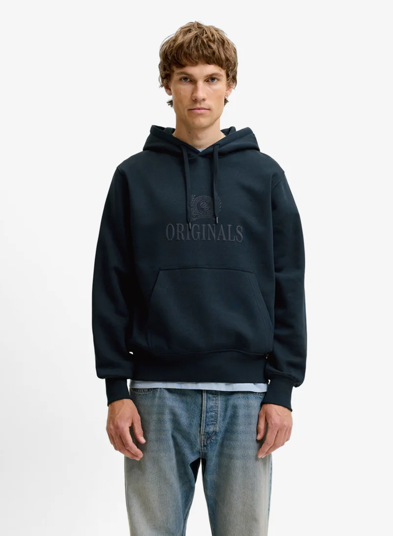 JACK & JONES Logo Pullover Hoodie