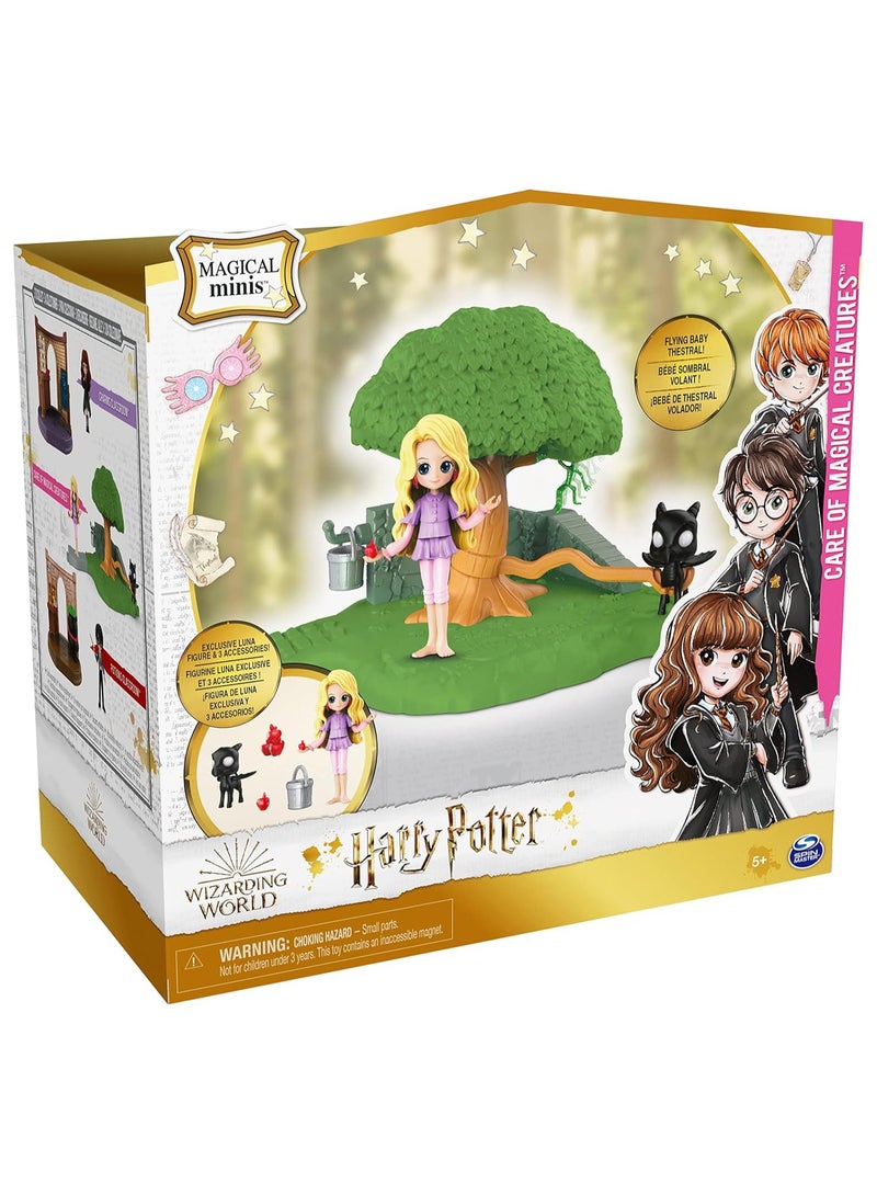 سبن ماستر سبين ماستر - مجموعة لعب هاري بوتر السحرية الصغيرة للعناية بالمخلوقات السحرية مقاس 4 بوصة - Image 1