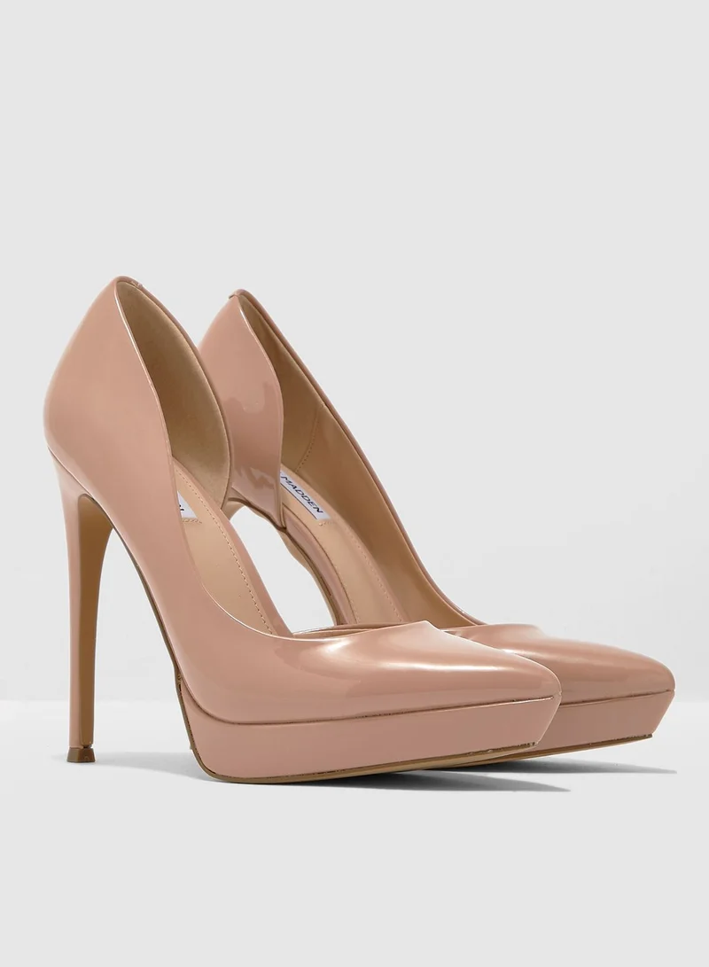STEVE MADDEN Vixen Pump - Natural