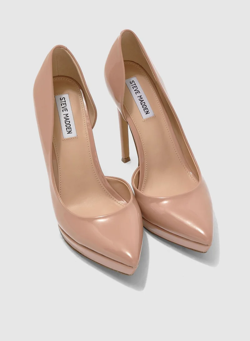 STEVE MADDEN Vixen Pump - Natural