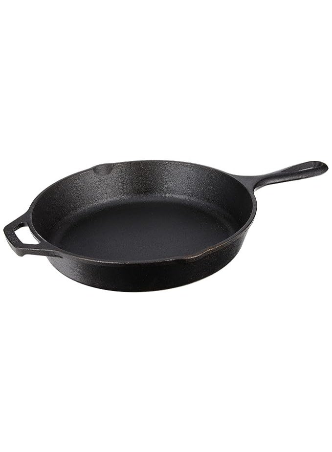 Lodge  Wildlife Series-10.25" Cast Iron Skillet with Deer Scene, 10.25", Black - Image 4