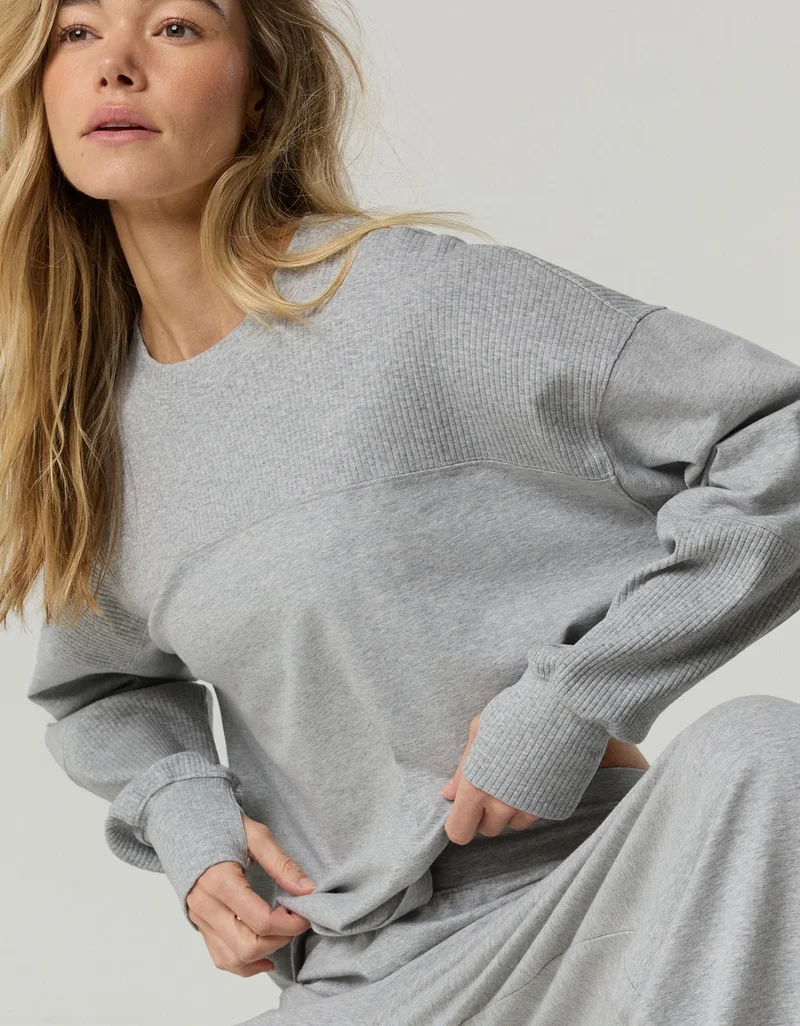 Aerie  OFFLINE By Aerie OG Crewneck Sweatshirt for Women | Best Price UAE