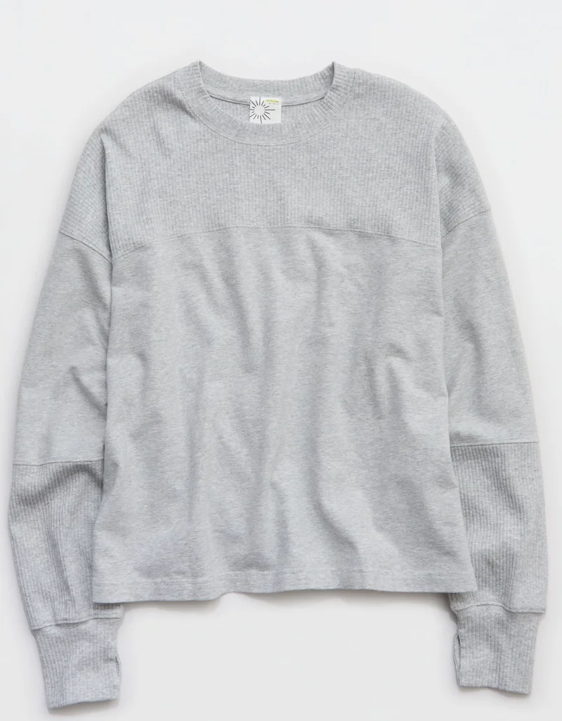 Aerie  OFFLINE By Aerie OG Crewneck Sweatshirt for Women | Best Price UAE