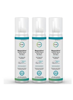 Regoxidine Regoxidine Men's 5% Minoxidil Foam & Topical - Helps Restore Vertex Hair Loss & Thinning Hair - Extra Strength Supports Hair Regrowth in Unscented Topical Aerosol Treatment (Foam, 3 Month's Supply)…  - Image 1