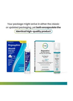 Regoxidine Regoxidine Men's 5% Minoxidil Foam & Topical - Helps Restore Vertex Hair Loss & Thinning Hair - Extra Strength Supports Hair Regrowth in Unscented Topical Aerosol Treatment (Foam, 3 Month's Supply)…  - Image 2