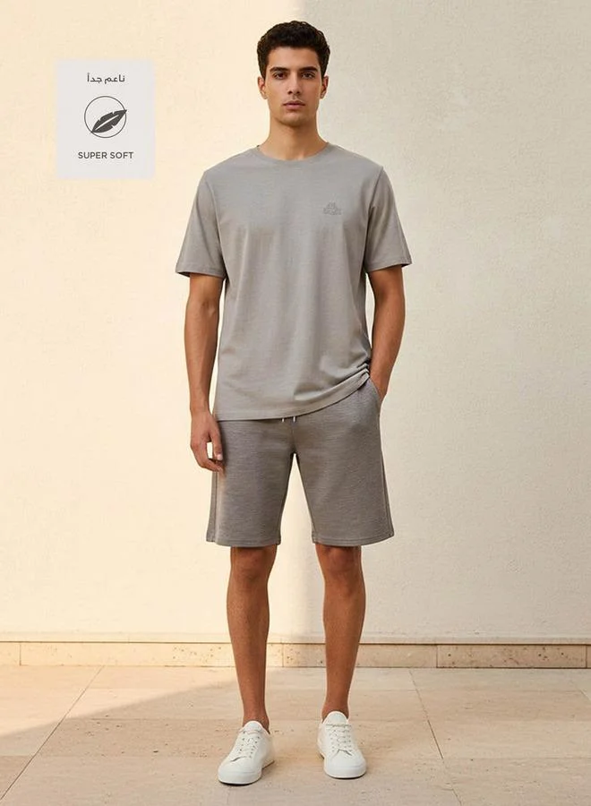 Kappa BEIGE Kappa Sports T-shirt for Men | Best Price UAE