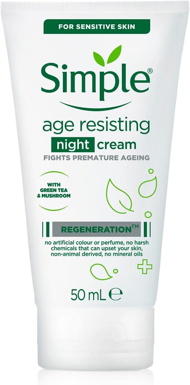 Simple Kind To Skin Regeneration Age Resisting Night Cream 50 ml