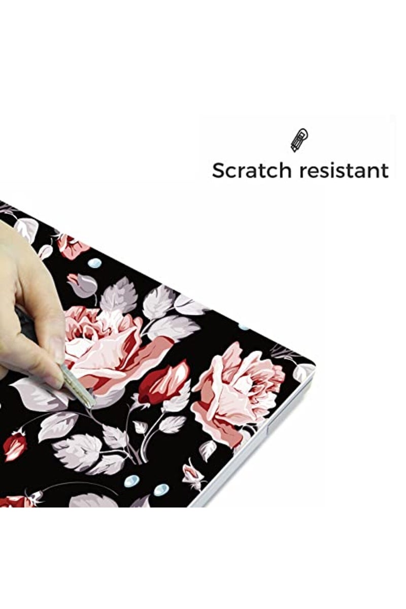 Newplenty Laptop Skin Sticker, 13.3 14 15 15.4 15.6 inch Laptop Skins, Universal Vinyl Decal, Dustproof Scratch Resistant Reusable Cover Protector with Free 2 Wrist Pads (Flower 2) - Image 3