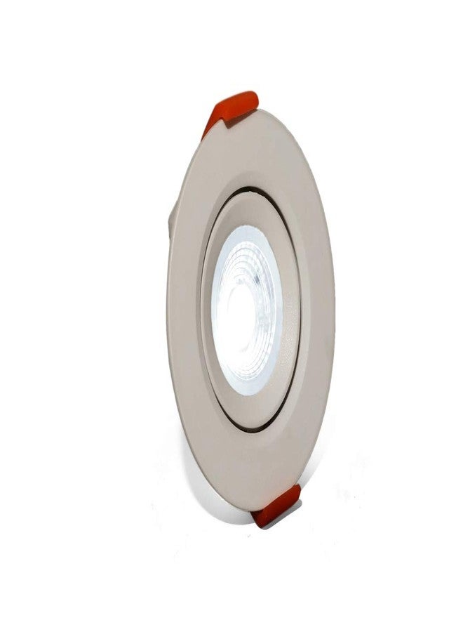 D'Mak Round LED Ceiling COB Spot Light (3 Watts, White, 6500K).(Plastic) - Image 1