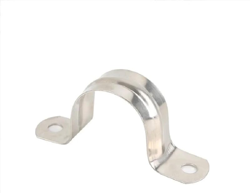 304 درجة من الفولاذ المقاوم للصدأ M5 مشابك قناة على شكل حرف U 150 قطعة بطاقة ركوب معززة - Image 1