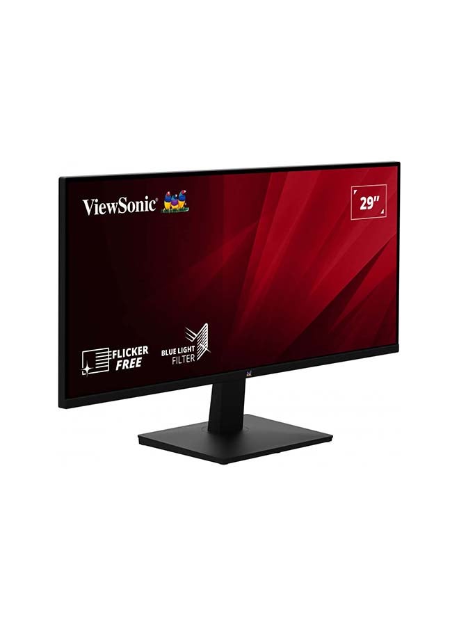 ViewSonic VA2932-MHD/ 29 Inch IPS Monitor/ WFHD (2560 X 1080)/ 75/ 4MS/ 3.5 Audio Out X 1/ HDMI 1.4 X 2/ Display Port X 1/ Black - Image 4