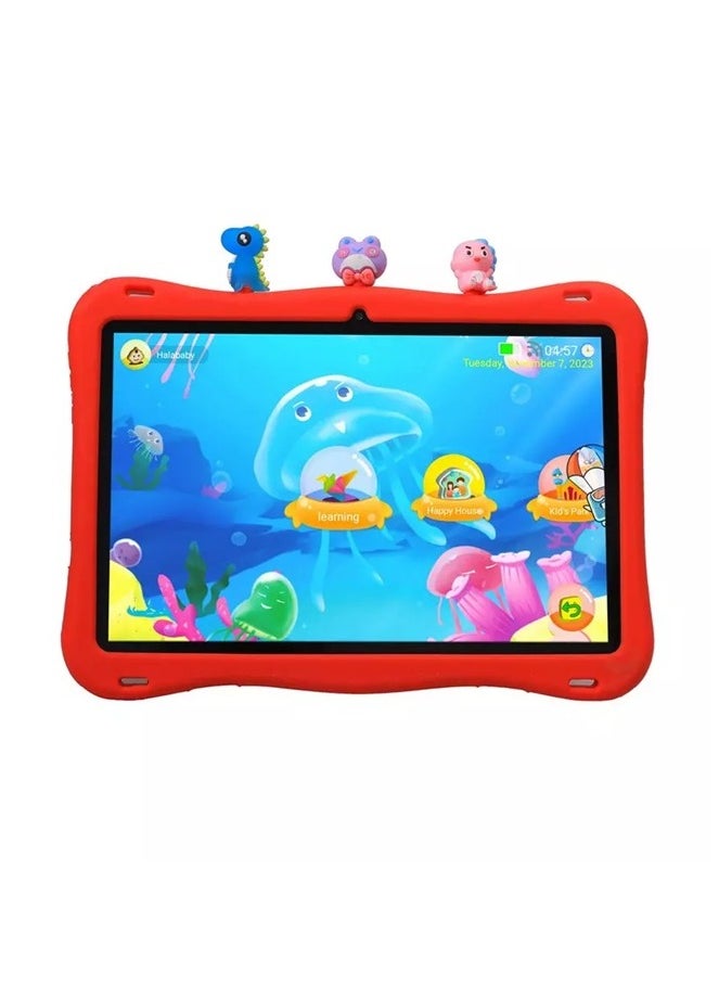 Oteeto - Oteeto Tab 10 Kids 10.1 Inch Display Tablet With 6GB RAM 128 GB ROM and 8000 mAh Battery (Gray+Red) - Image 1
