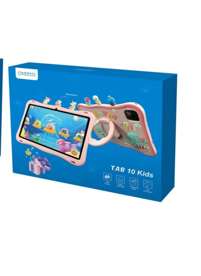 Oteeto - Oteeto Tab 10 Kids 10.1 Inch Display Tablet With 6GB RAM 128 GB ROM and 8000 mAh Battery (Gray+Red) - Image 1