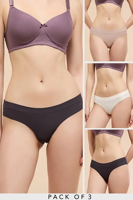 أر أند بي 3 Pack Seamless Briefs