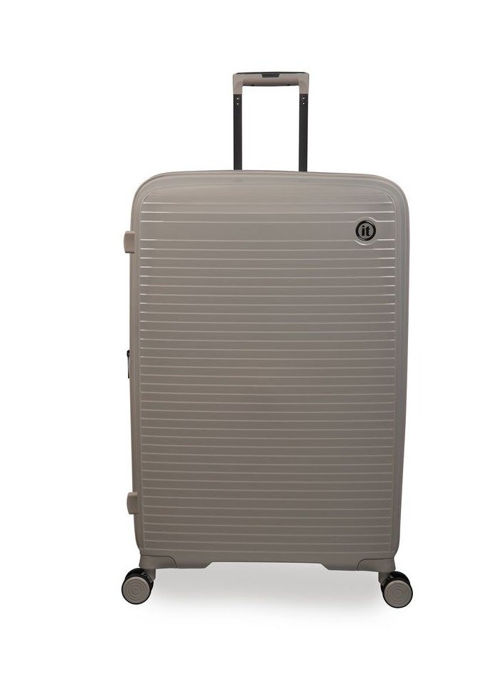 it Luggage it luggage Spontaneous, Unisex Polypropylene Material Hard Case Luggage, 8x360 degree Spinner Wheels, Expandable Trolley Bag, TSA Type lock,15-2881-08OL- Size Medium, Color  Feather Grey  - Image 1