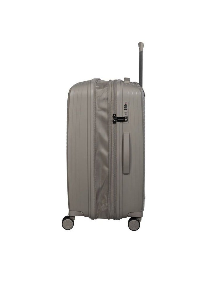 it Luggage it luggage Spontaneous, Unisex Polypropylene Material Hard Case Luggage, 8x360 degree Spinner Wheels, Expandable Trolley Bag, TSA Type lock,15-2881-08OL- Size Medium, Color  Feather Grey  - Image 3