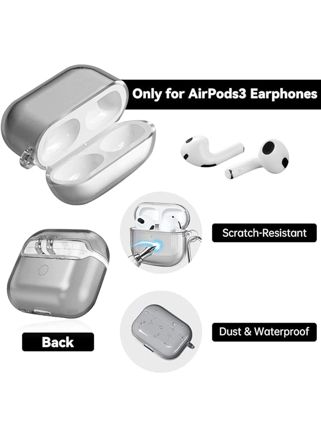 إيروريكس جراب شفاف واقٍ ناعم من مادة TPU مقاوم للصدمات لسماعات Airpods 3 - Image 4