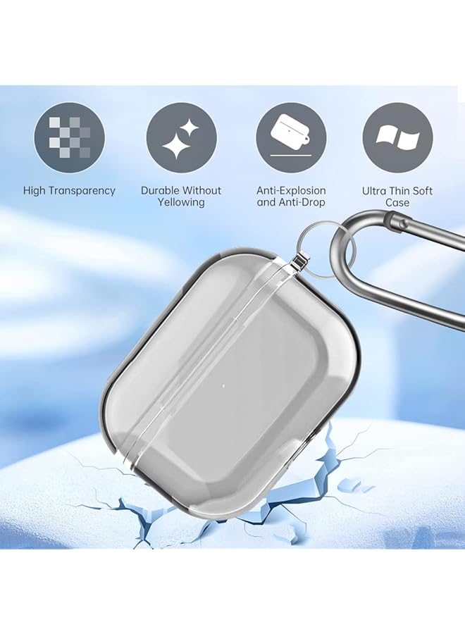 إيروريكس جراب شفاف واقٍ ناعم من مادة TPU مقاوم للصدمات لسماعات Airpods 3 - Image 2