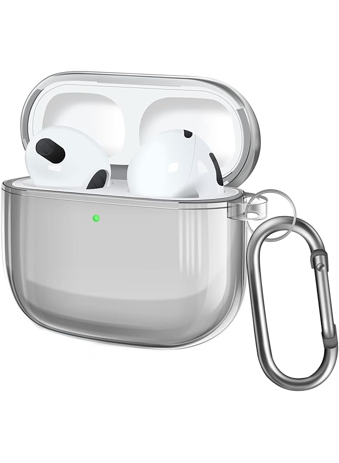 إيروريكس جراب شفاف واقٍ ناعم من مادة TPU مقاوم للصدمات لسماعات Airpods 3 - Image 1